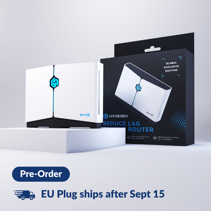 HYPEREV Wi-Fi 6 Gaming Router for PS5, PS4, XBOX, SWITCH, PC