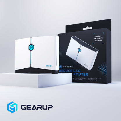 HYPEREV Wi-Fi 6 Gaming Router for PS5, PS4, XBOX, SWITCH, PC