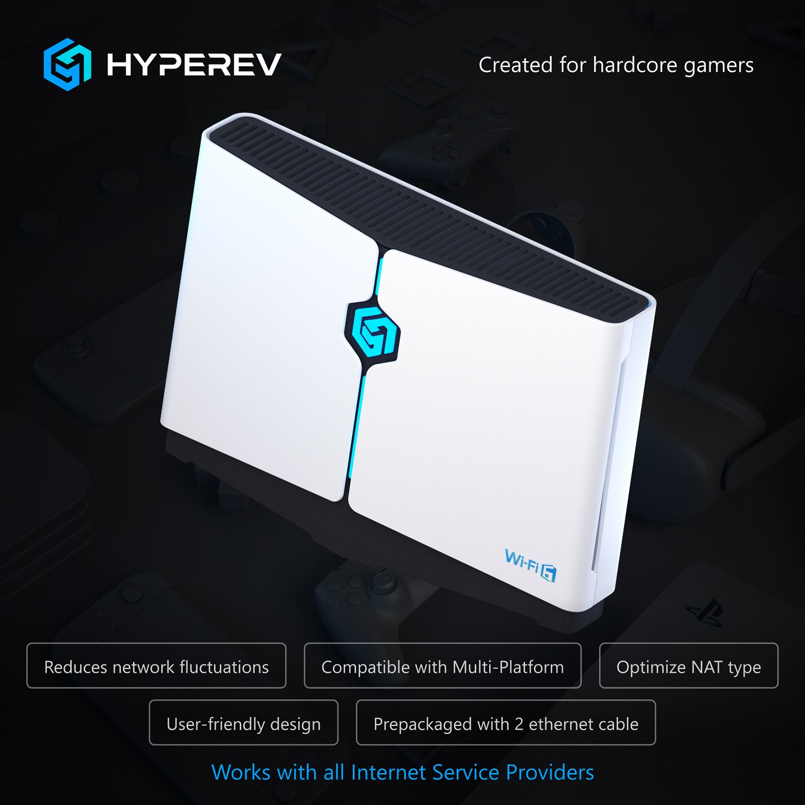 GearUp Booster Shop | HYPEREV Gaming Router – GearUP Booster Shop